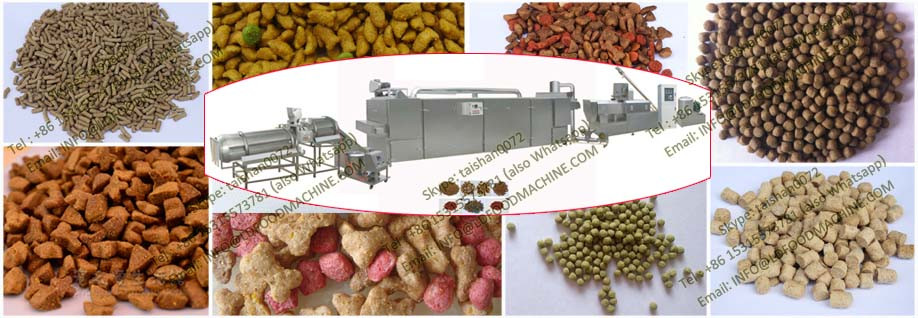 Double Screw Extruder Automatic Pet Food make machinery