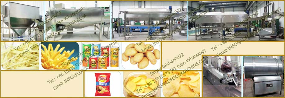 commercial 200kg/h semi auto frozen production of potato chips producing plant machinerys/french fries production line price