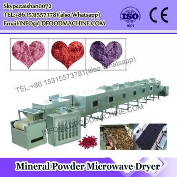 Advanced industrial microwave silicon carbide powder/slurry dryer