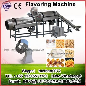 Easy operation dry fruits chocolate coating plant/fried peanut flavoring machinery