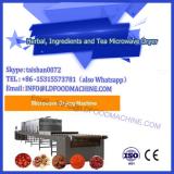Continuous conveyor belt type microwave dryer for high quality tea